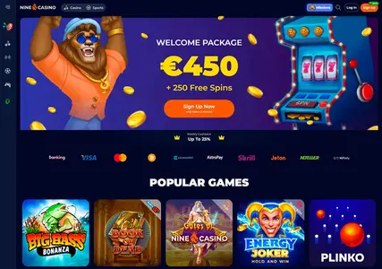 NineCasino Review (2024 updated) | Worldpokerdeals